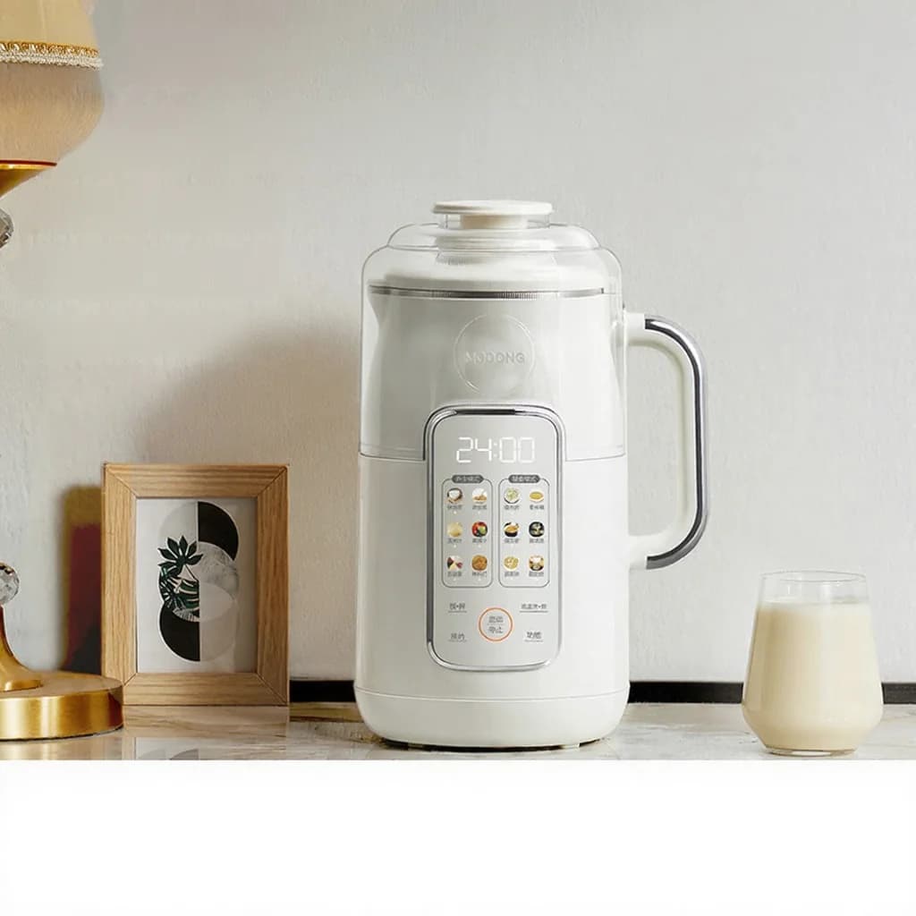 1.2L lämmittävä soijamaidontekijä tehosekoittimella ja ruostumattomasta teräksestä valmistetulla sisäkattilalla