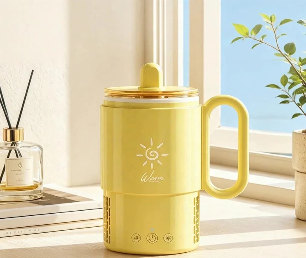 Mini viilennys- ja lämmitysmuki 450ml 36W kosketusohjaus