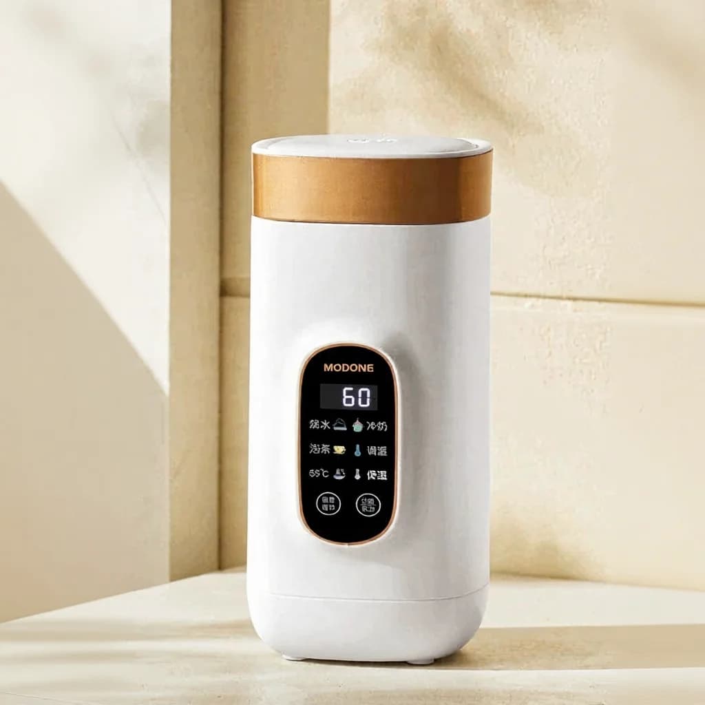 Kannettava sähköinen lämmitysmuki 650ml 304- tai 316-sisäosalla
