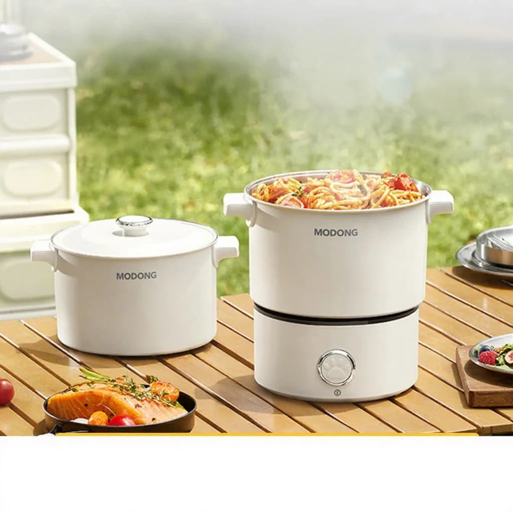 Kannettava taitettava sähköinen keittoastia 110V-220V 550W/700W