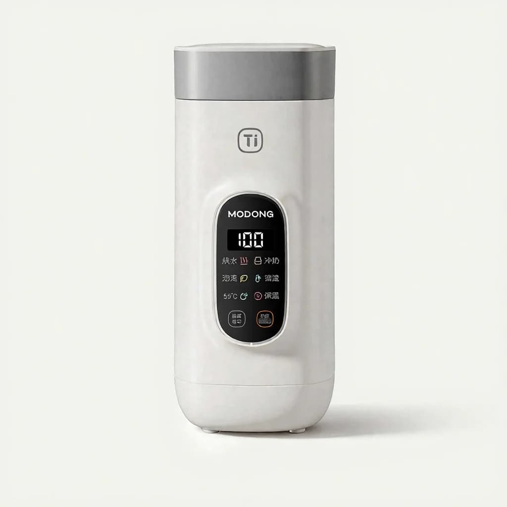 Titaaninen sähköinen matkavedenlämmitin, 650 ml, 220 V