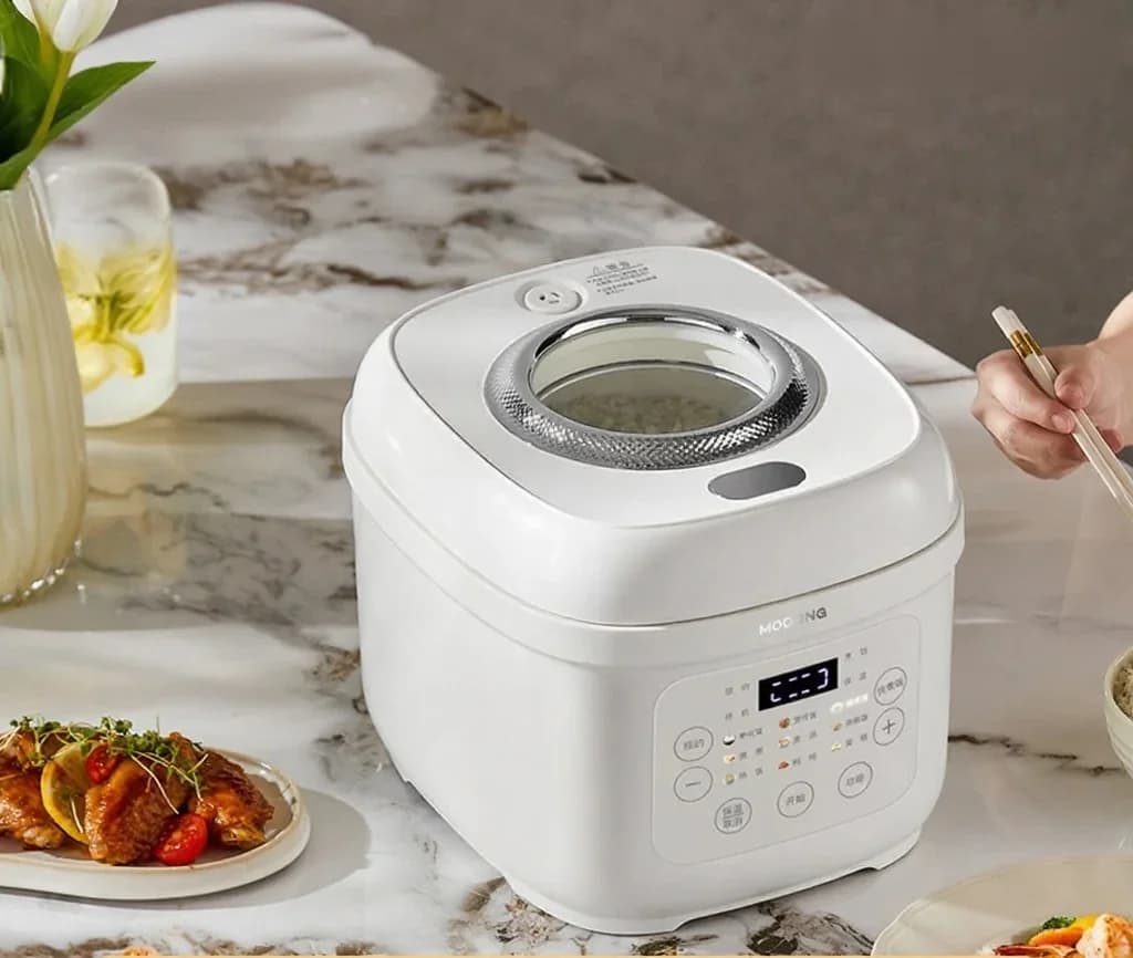 3L sähköinen riisikeitin keraamisella sisäpadalla, 600W
