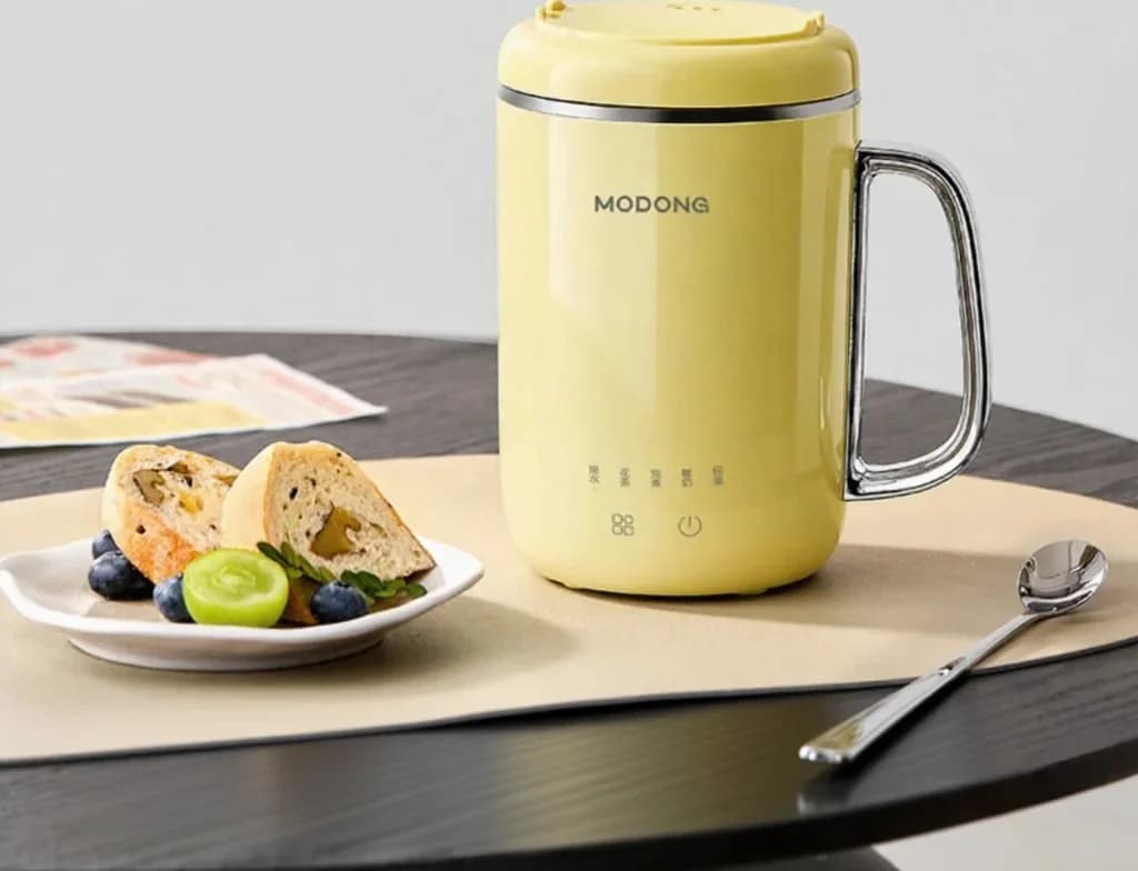 Mini sähköinen puurokeitin, 1L, alle 220V, kosketusohjaus