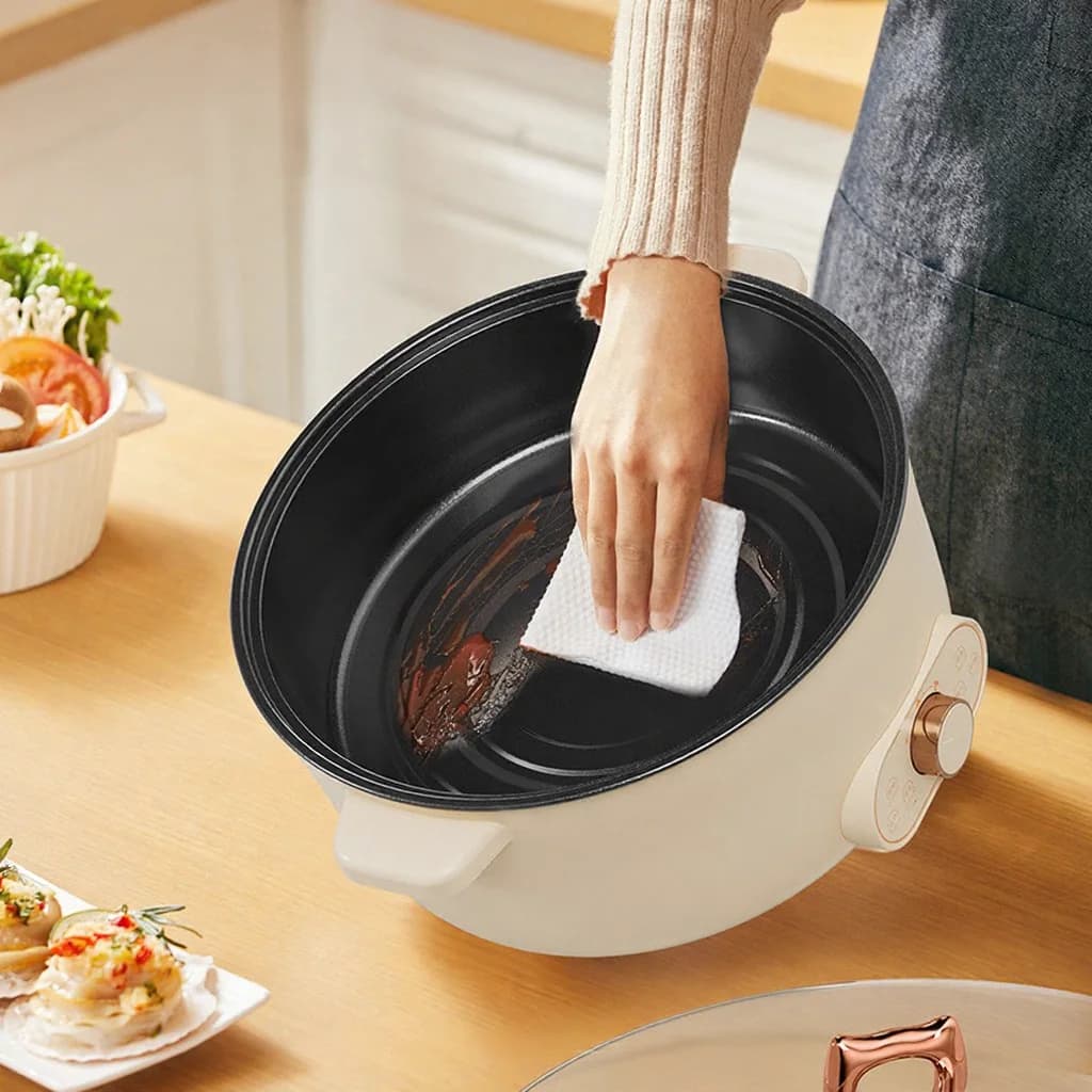 Sähköinen keittoastia höyrystimellä, 7L tai 8L, 220V