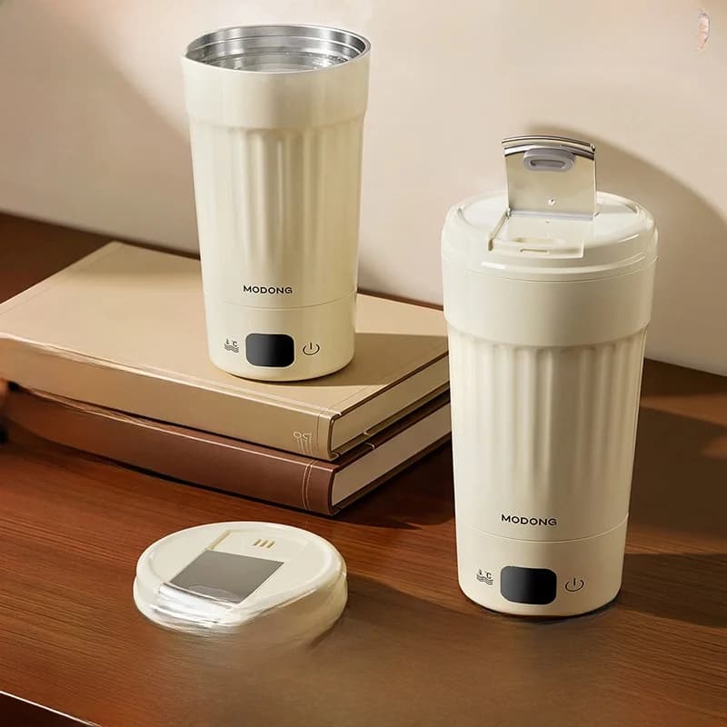 Kannettava sähköinen lämmitysmuki, 400mL, 7 lämpötila-asetusta