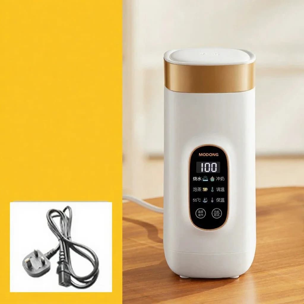Kannettava sähköinen lämmityskuppi 650ml 304- tai 316-sisäkuorella