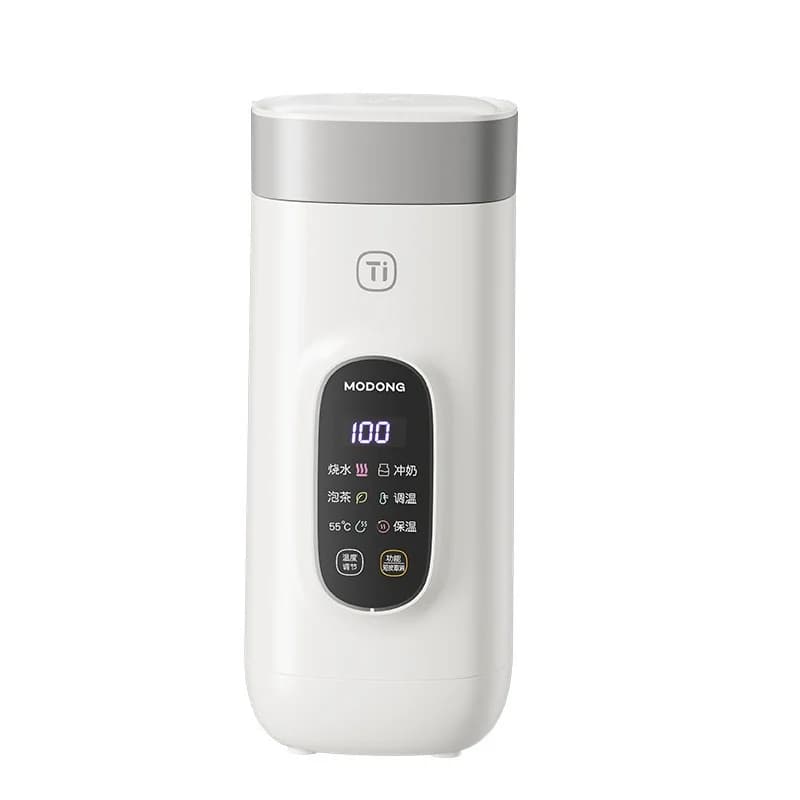 Titaaninen sähköinen matkavedenlämmitysmuki, 650ml, 220V