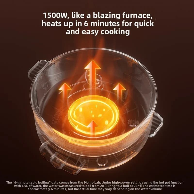 Sähköinen keittoastia höyrystimellä, 7L tai 8L, 220V
