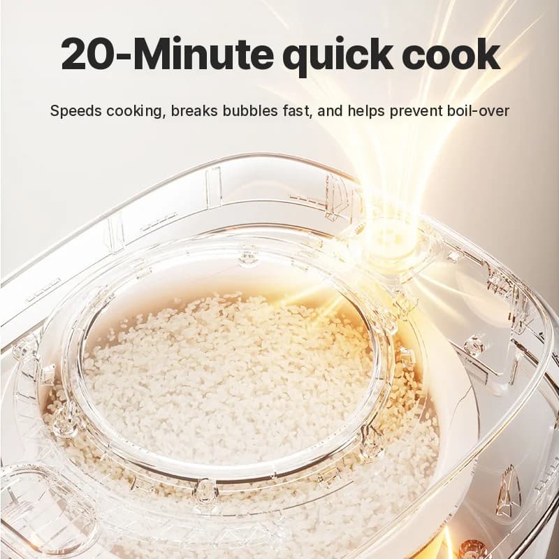 3L sähköinen riisinkeitin keraamisella sisäkattilalla, 600W