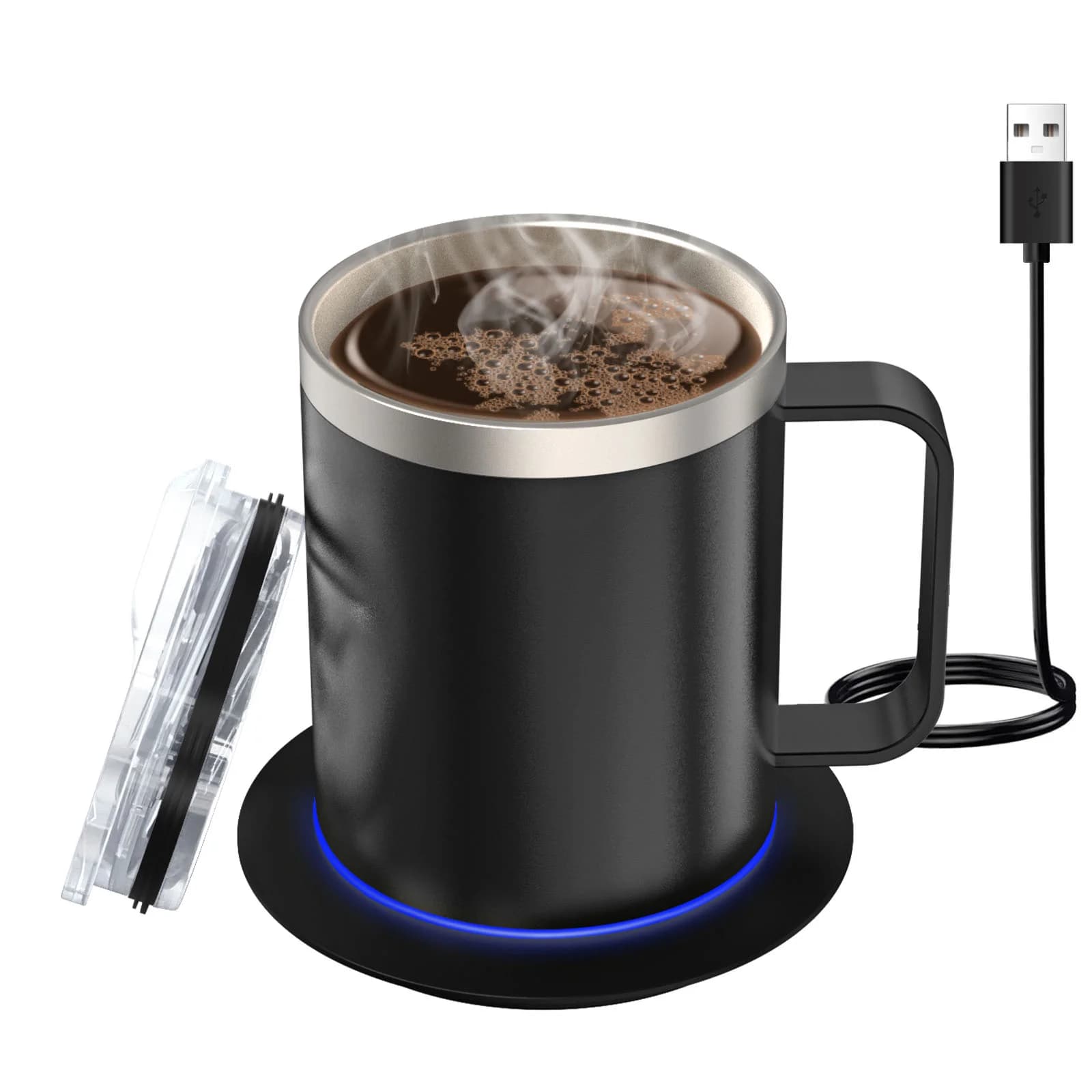12oz USB-lämmitettävä kahvimuki