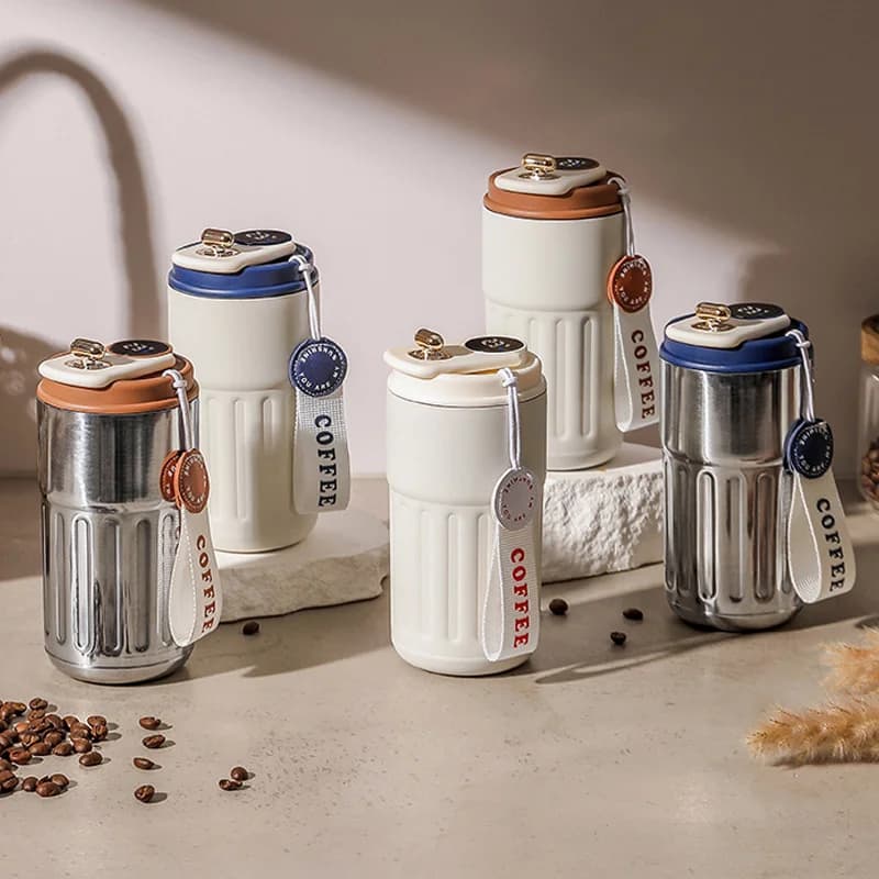 450ml lämpötilanäytöllinen termosmuki