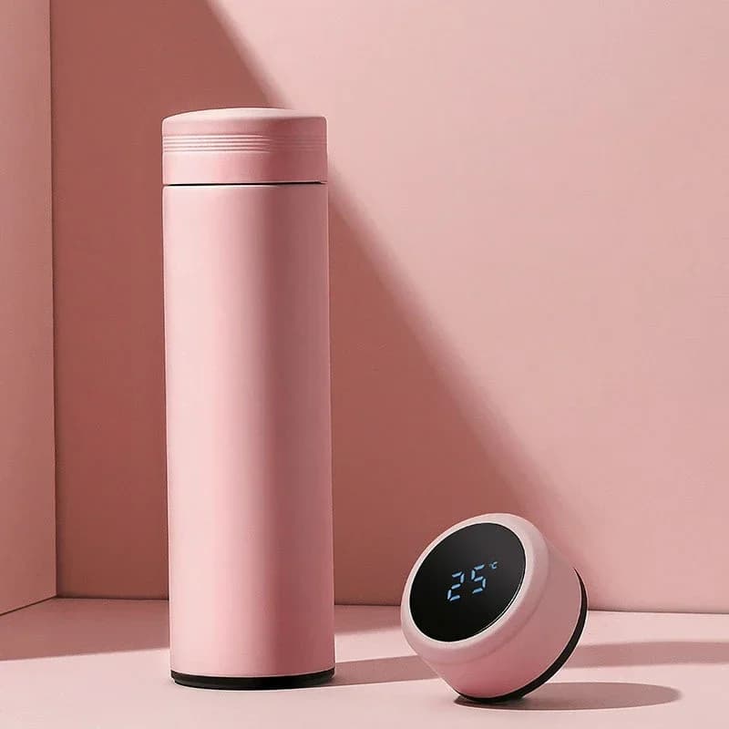 500ml lämpötilanäyttöinen termosmuki
