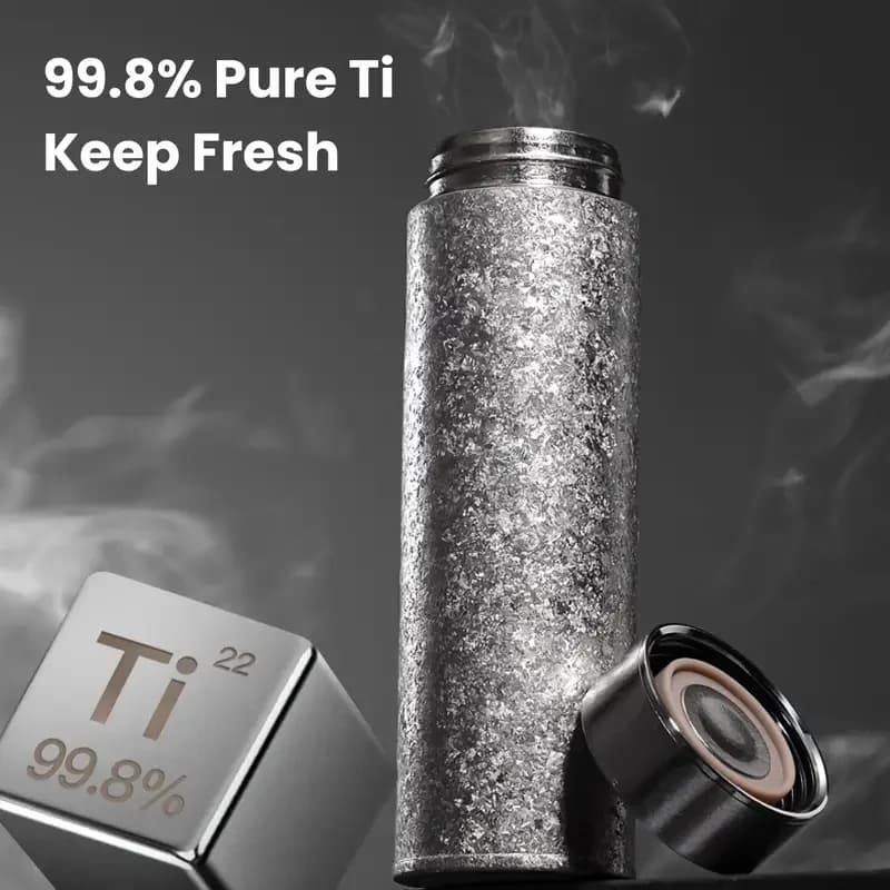 500 ml puhdas titaaninen termosmuki